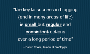key to successful blogging