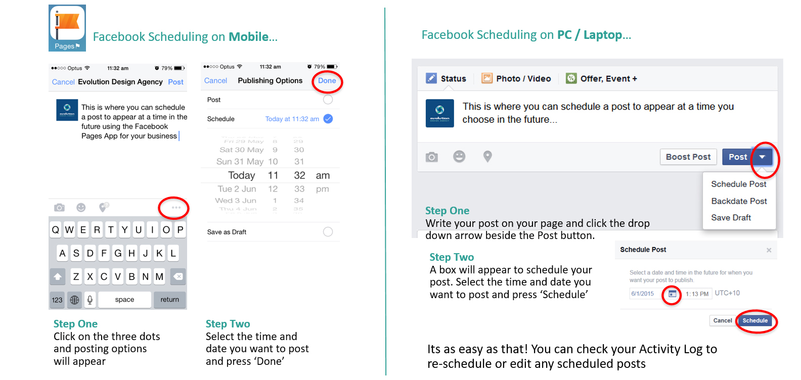 Facebook Tip: How to Schedule Facebook Posts